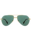 Cartier Eyewear Double C De Cartier sunglasses - Gold