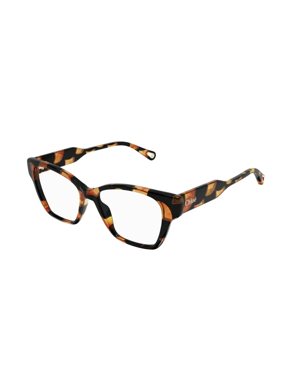  Chloé Eyewear Tortoiseshell-effect Frames - Brown 