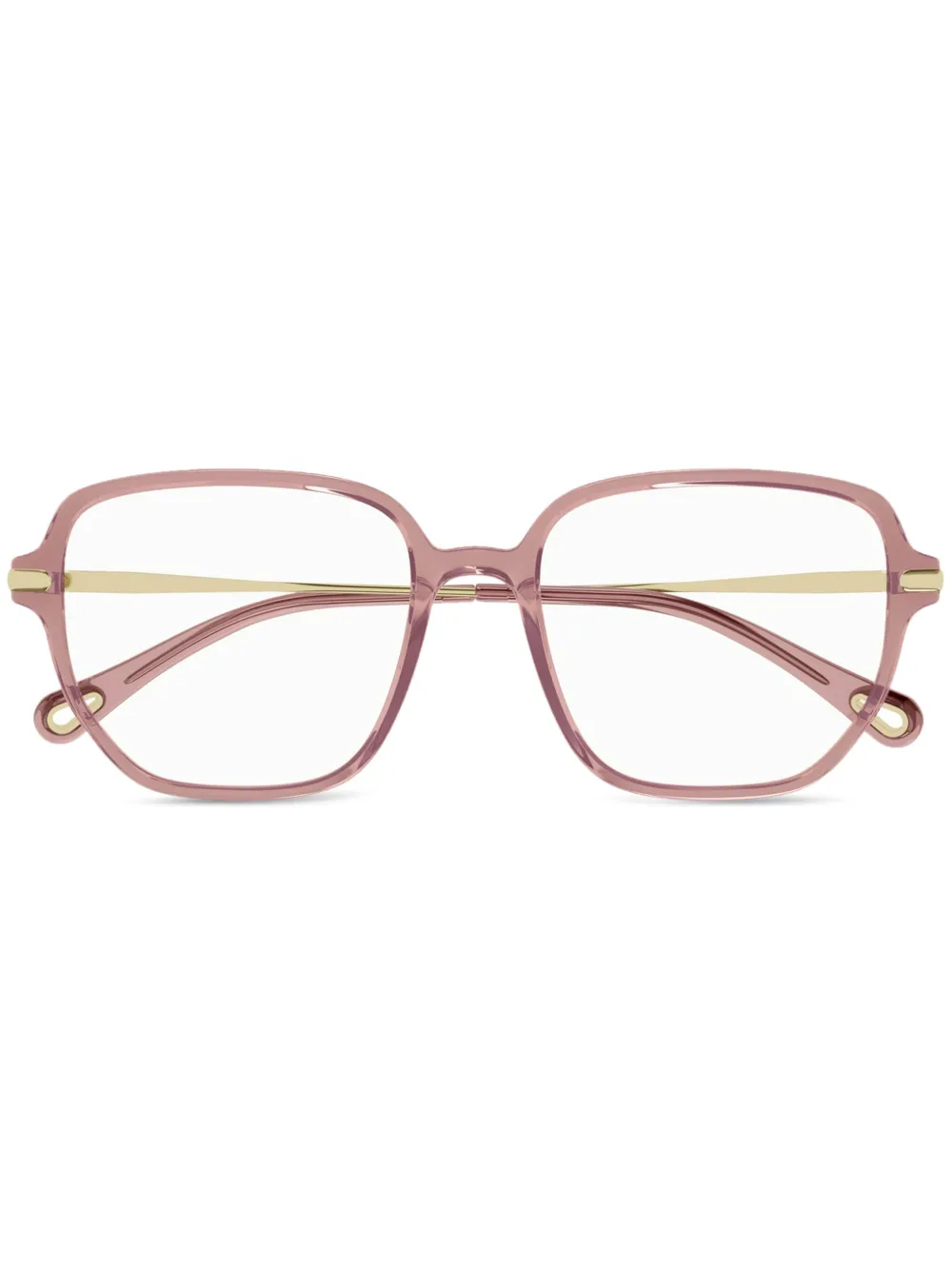 Chloé Eyewear lunettes de vue à monture transparente | marron | Image 1