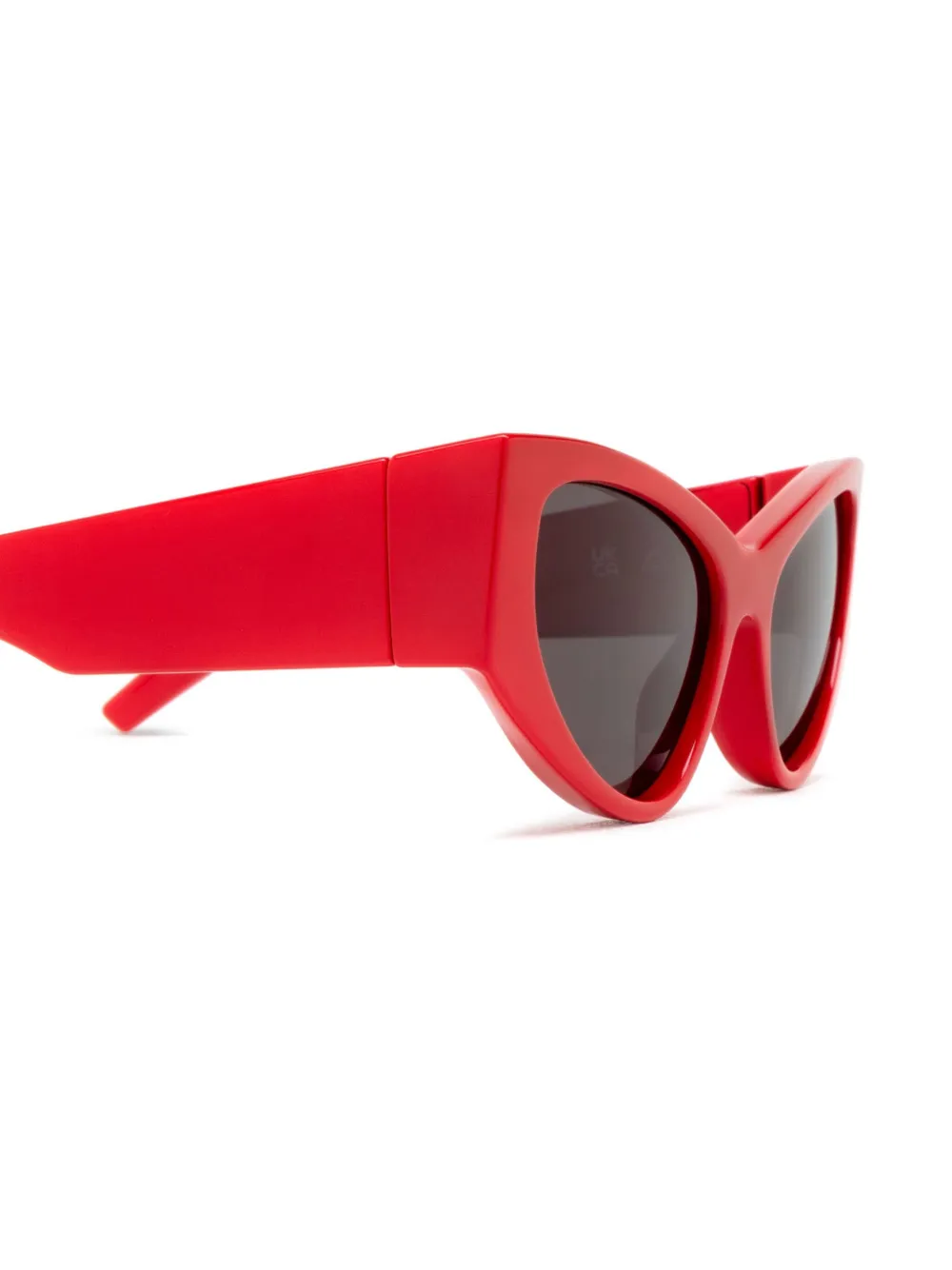 Balenciaga Eyewear Zonnebril met cat-eye montuur Rood