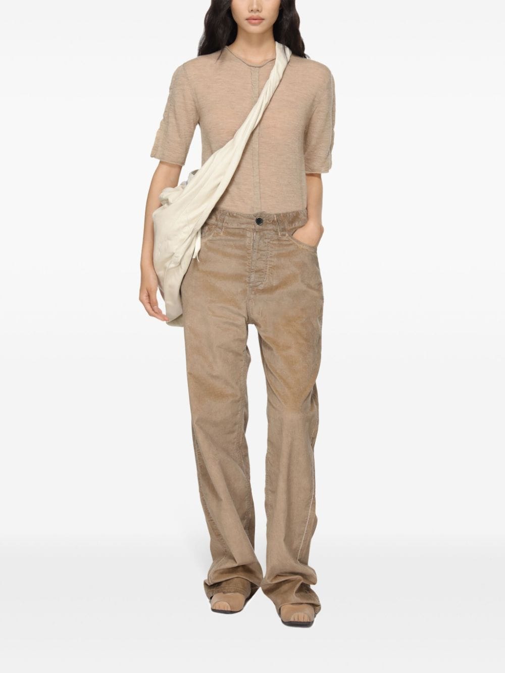 Uma Wang Kasjmier vest - Beige