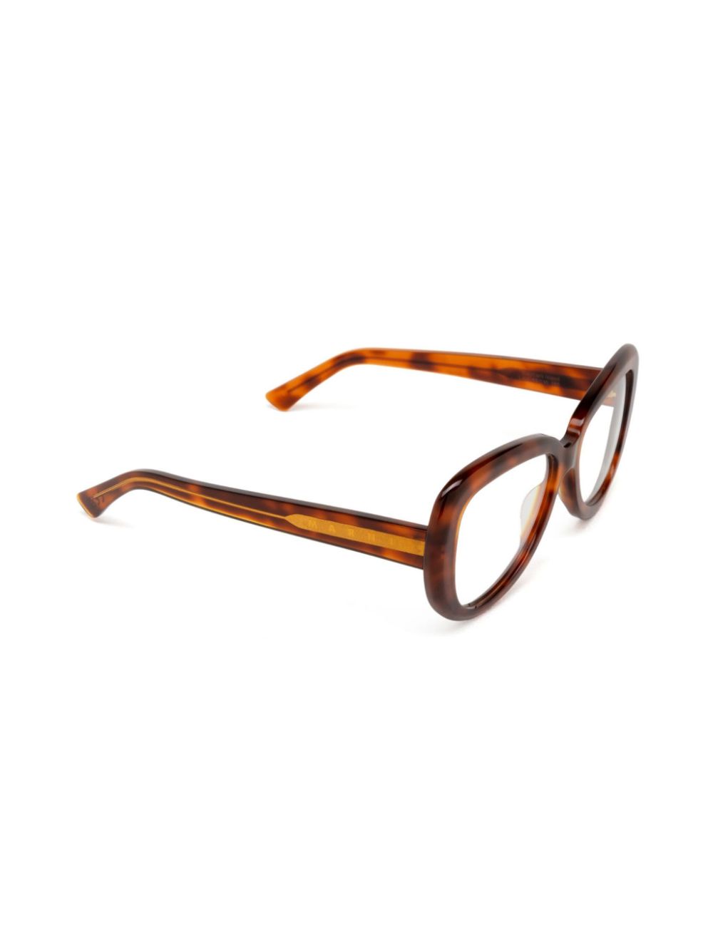 Marni Elephant Island square-frame glasses - Bruin