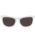 Marni Isamu cat-eye sunglasses - White