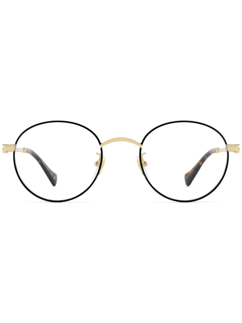 Gucci Eyewear Occhiali tondi - Nero