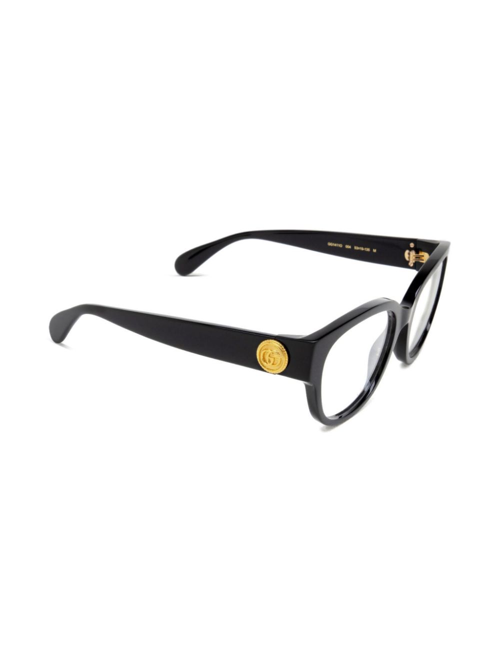 Gucci Eyewear GG1411O bril met ovalen montuur - Zwart