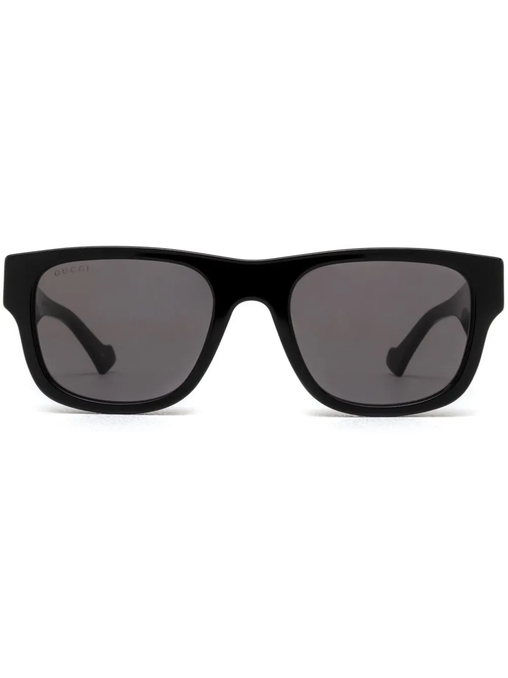 Gucci Eyewear Zonnebril met vierkant montuur Zwart