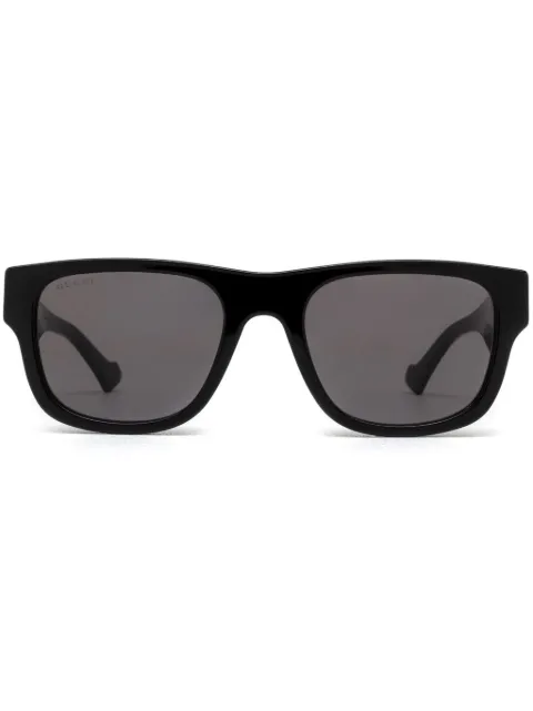 Gucci Eyewear Zonnebril met vierkant montuur