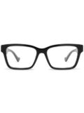 Gucci Eyewear rectangle-frame glasses - Black