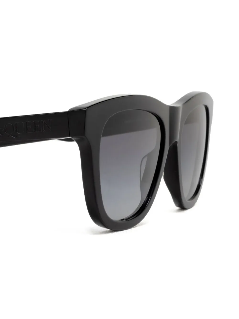 Alexander McQueen Eyewear AM0421S zonnebril Zwart