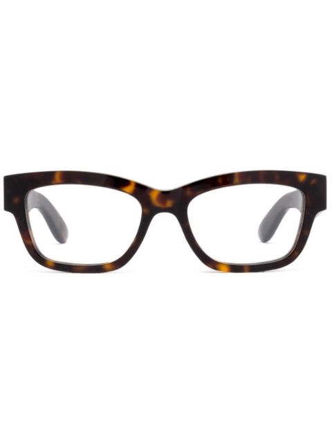 Alexander McQueen Eyewear rectangle-frame glasses Women