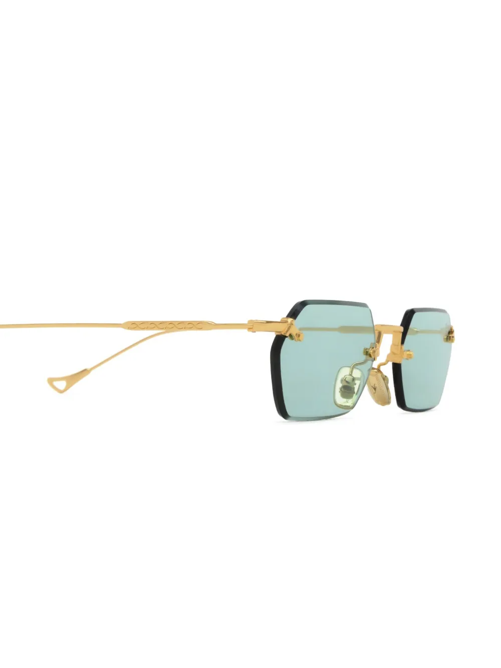  Eyepetizer Tank Sunglasses - Gold 