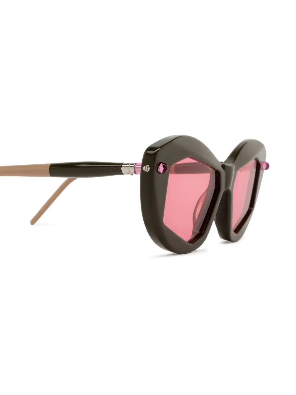  Kuboraum P16 Sunglasses - Green 