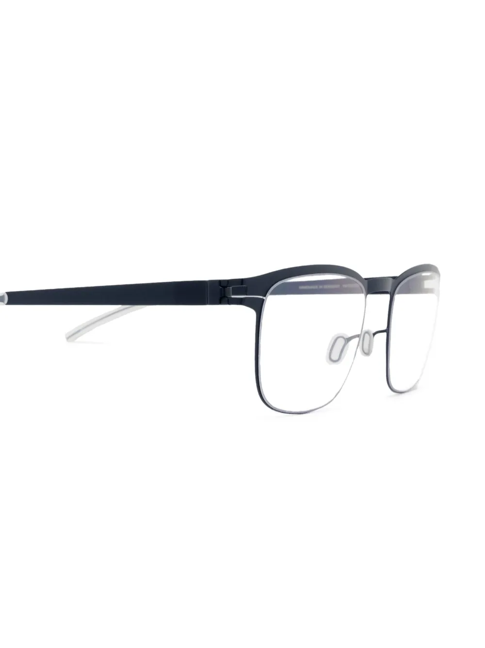 Mykita Theodore bril met rechthoekig montuur Blauw