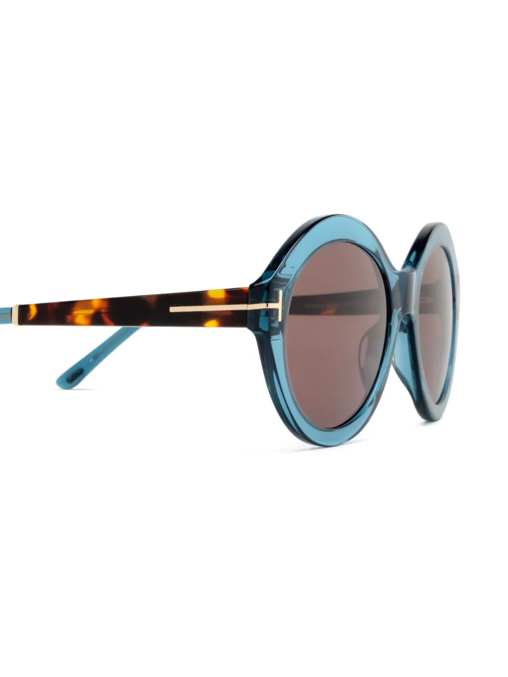 TOM FORD Eyewear Seraphina zonnebril Blauw