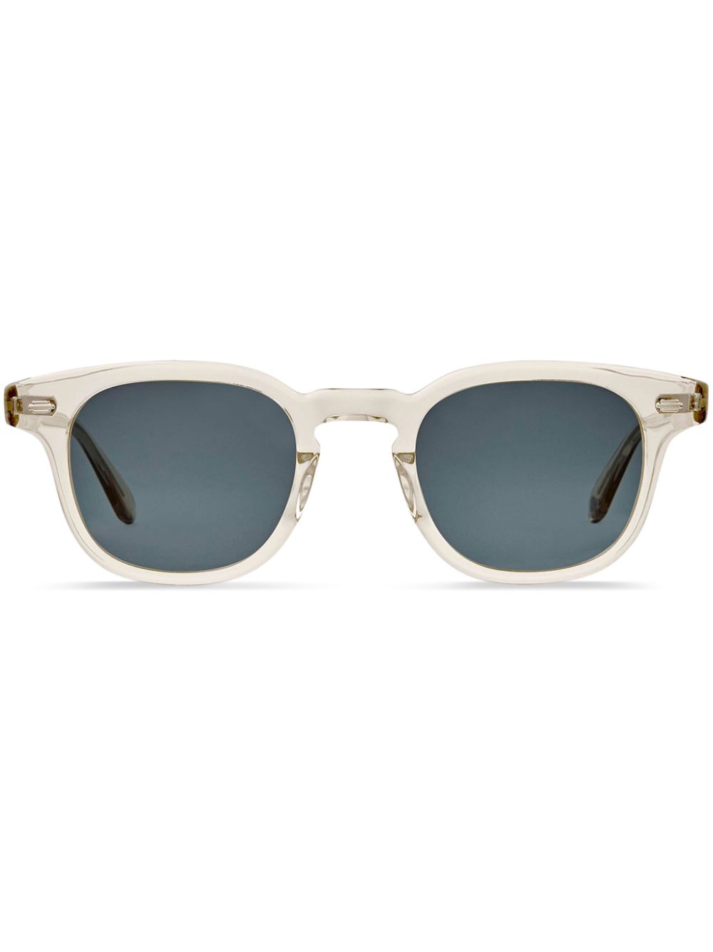 Shop Garrett Leight Sherwood Sun Sunglasses In White