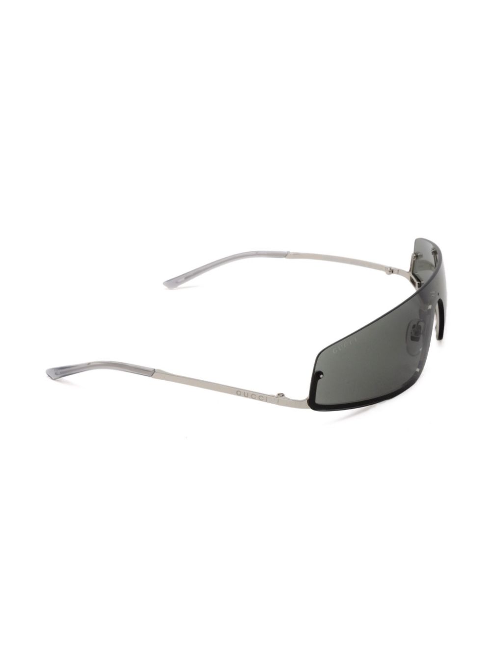 Gucci Eyewear Zonnebril met masker montuur - Zilver