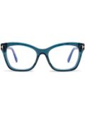 TOM FORD Eyewear cat-eye glasses - Blue