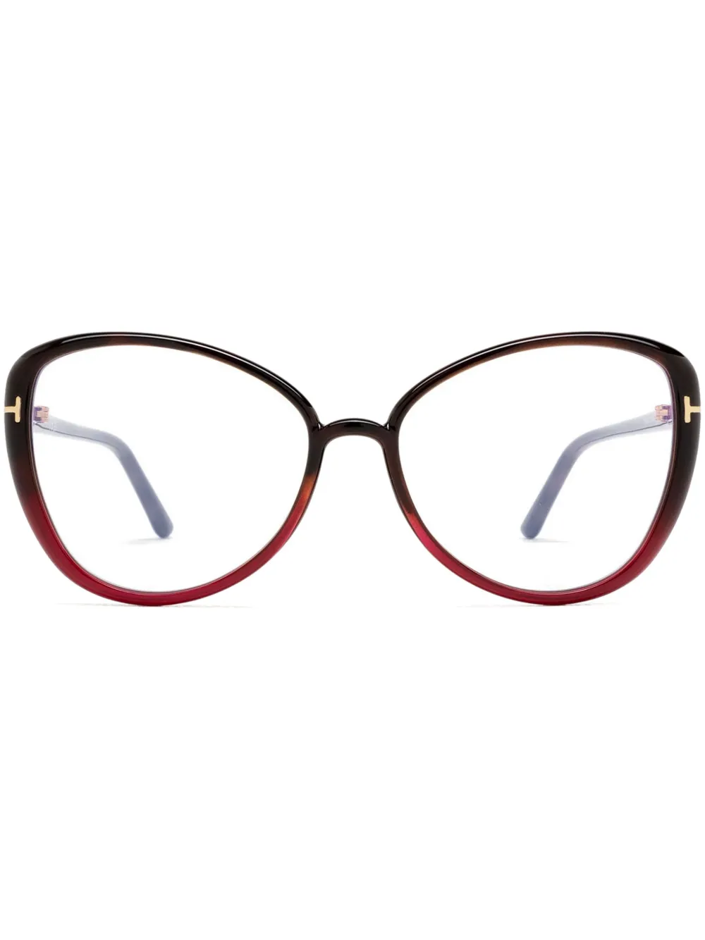 Tom Ford Cat-eye Glasses In Black