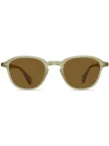 Garrett Leight x Old Pal Sun round-frame sunglasses - Brown