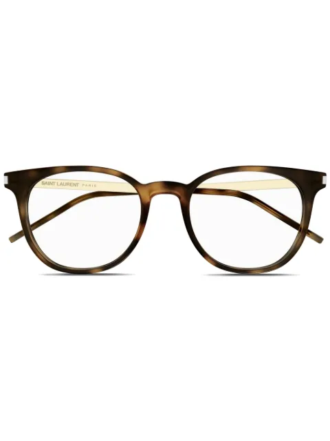 Saint Laurent Eyewear lentes con armazón redonda
