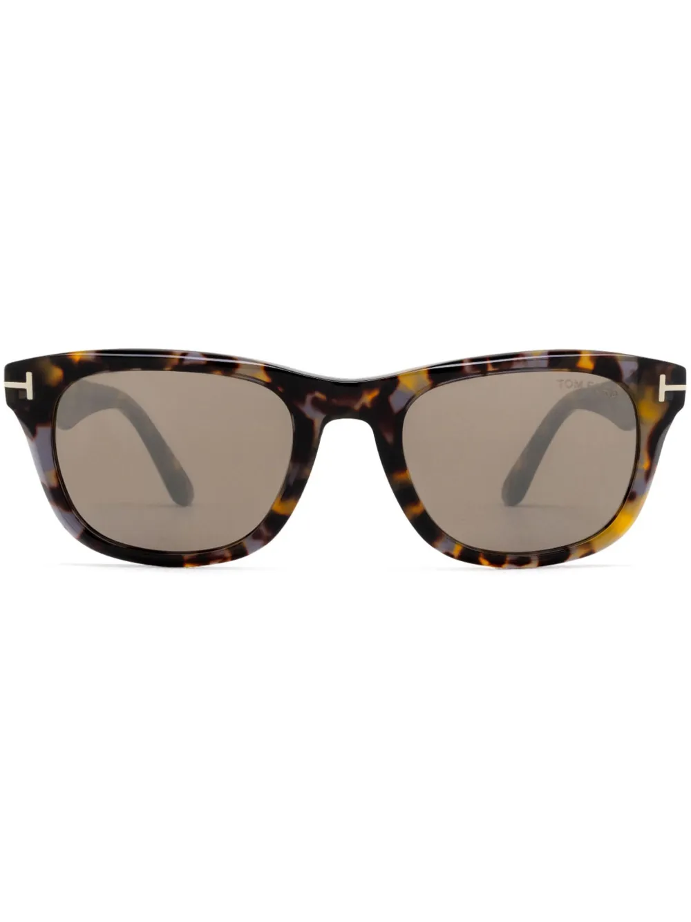 TOM FORD Eyewear Kendel zonnebril met vierkant montuur Bruin