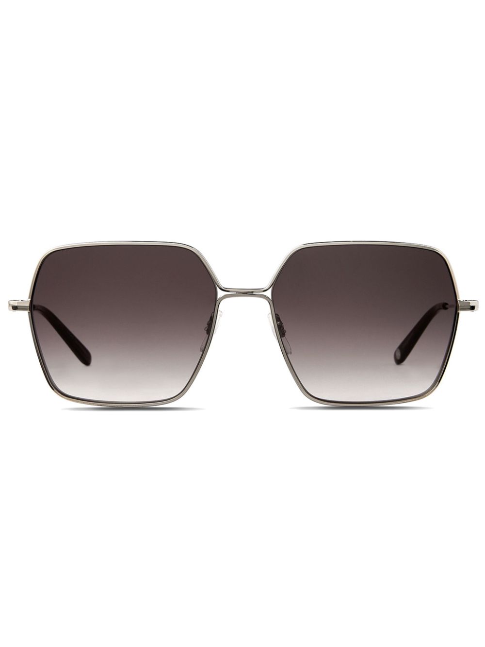 Garrett Leight Meadow Sun zonnebril Zilver