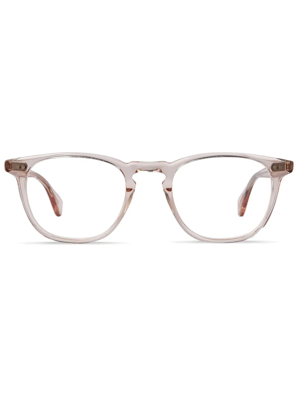 Garrett Leight Wilshire glasses | Pink | Image 1