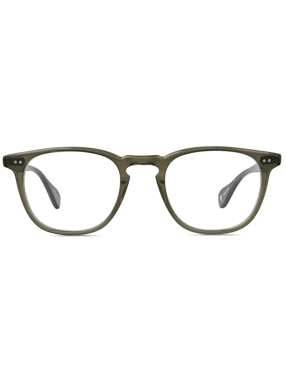 Garrett Leight lunettes de vue Wilshire Willow | vert | Image 1