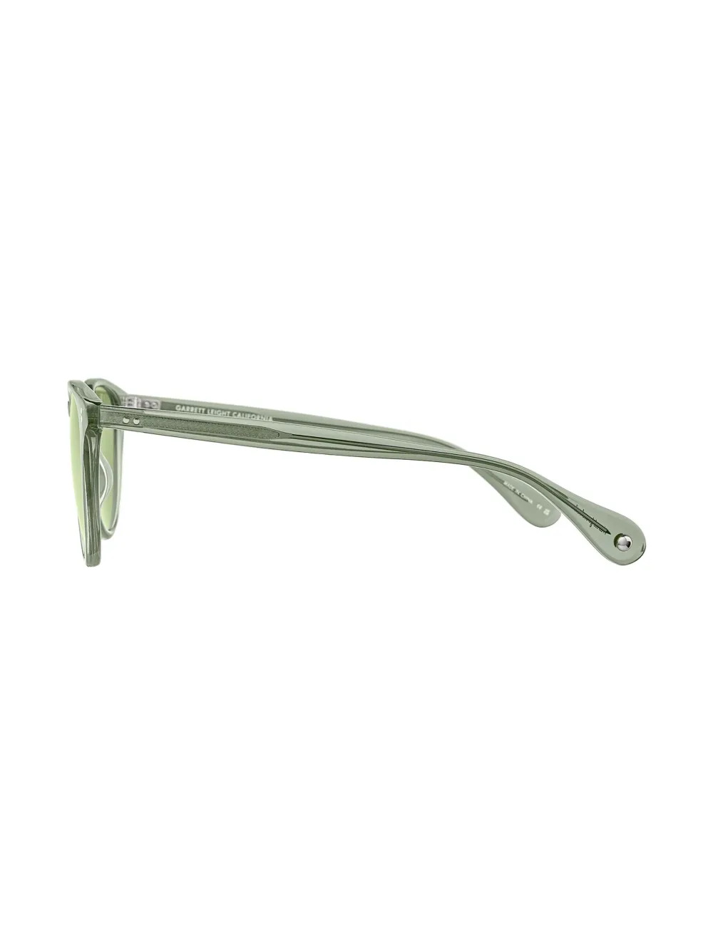 Garrett Leight Manzanita zonnebril Groen
