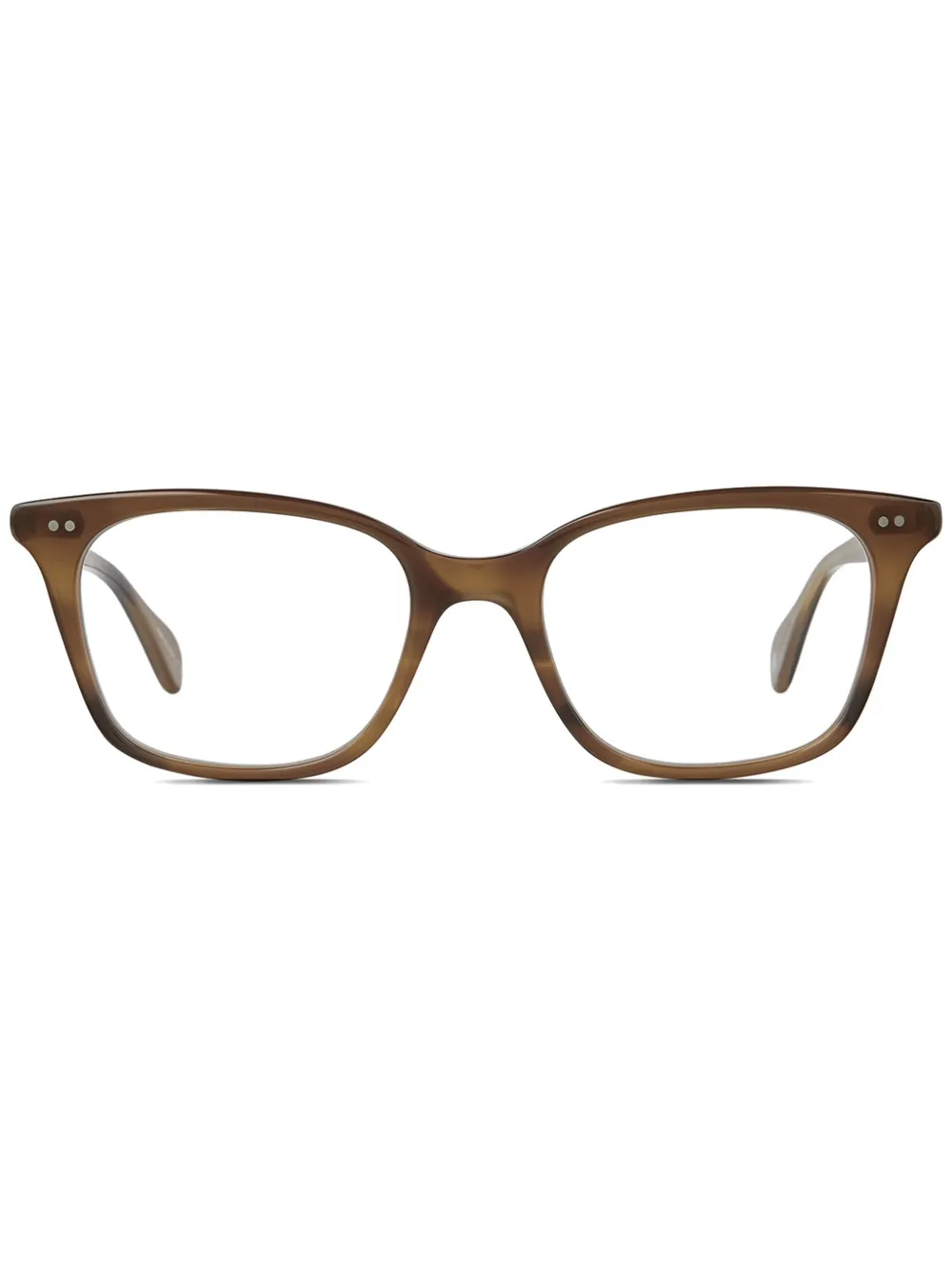Garrett Leight lunettes de vue Monarch | marron | Image 1