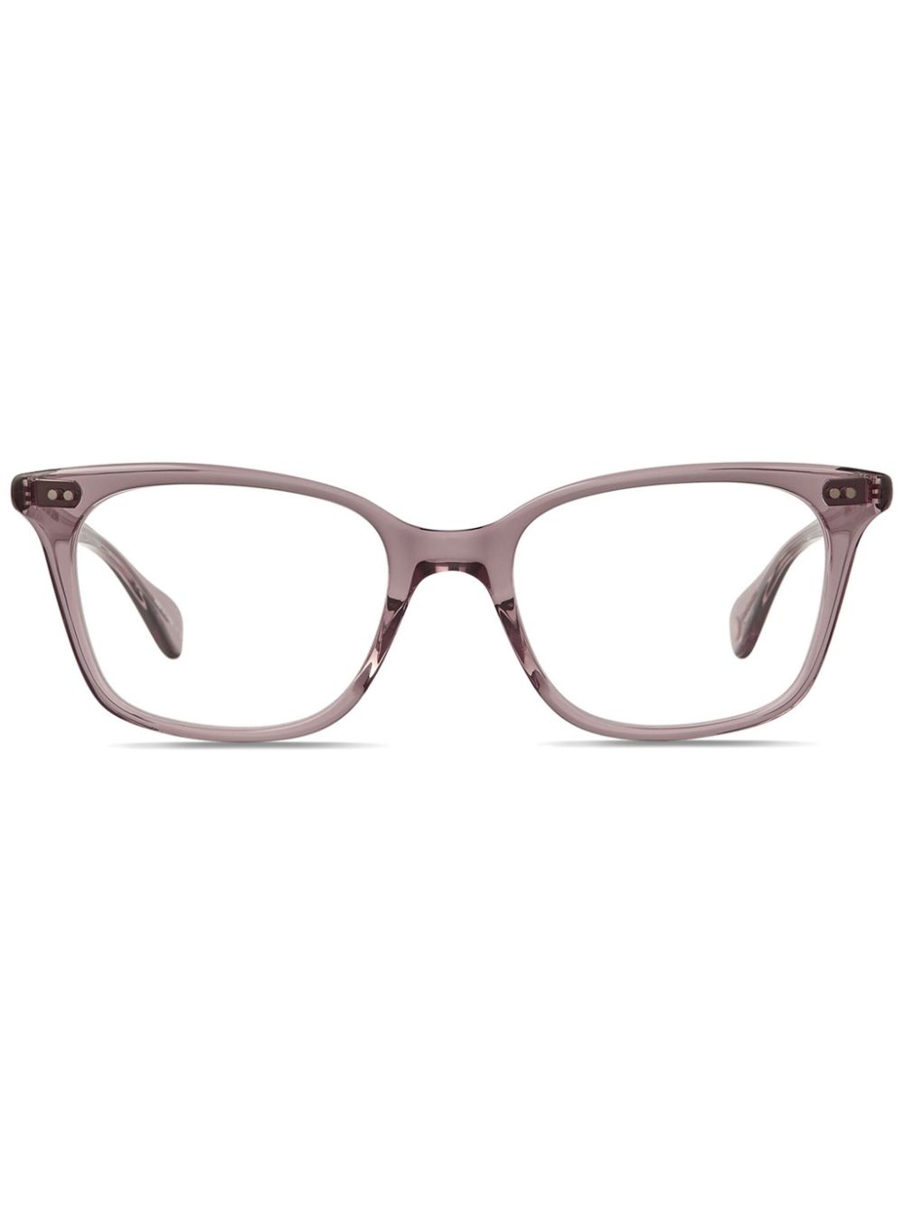 Shop Garrett Leight Monarch Glasses In Pink