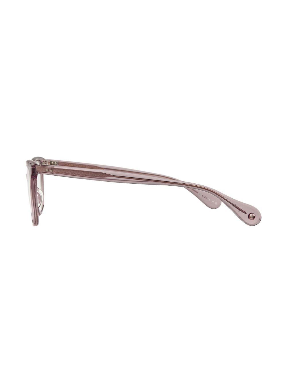 Shop Garrett Leight Monarch Glasses In Pink