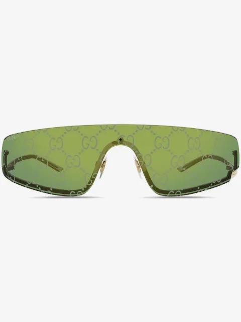 Gucci Eyewear Sonnenbrille mit Maskenform