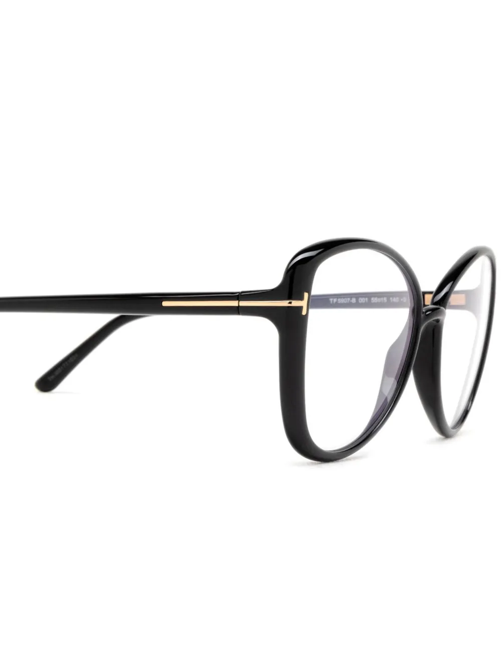 Tom Ford Cat-eye Glasses In Black