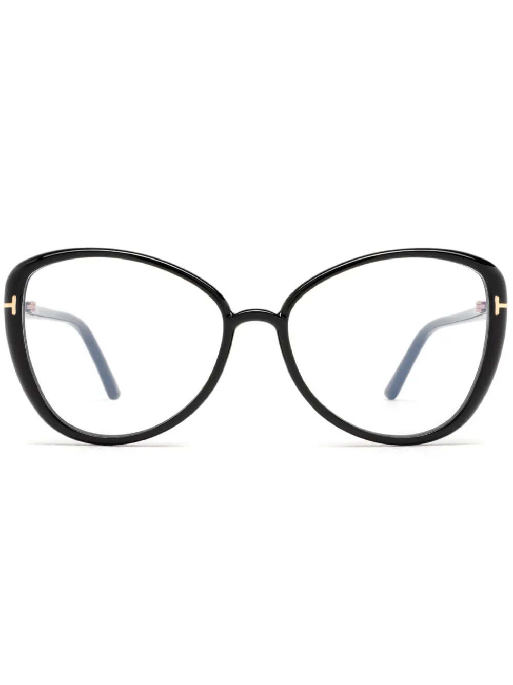 Tom Ford Cat-eye Glasses In Black