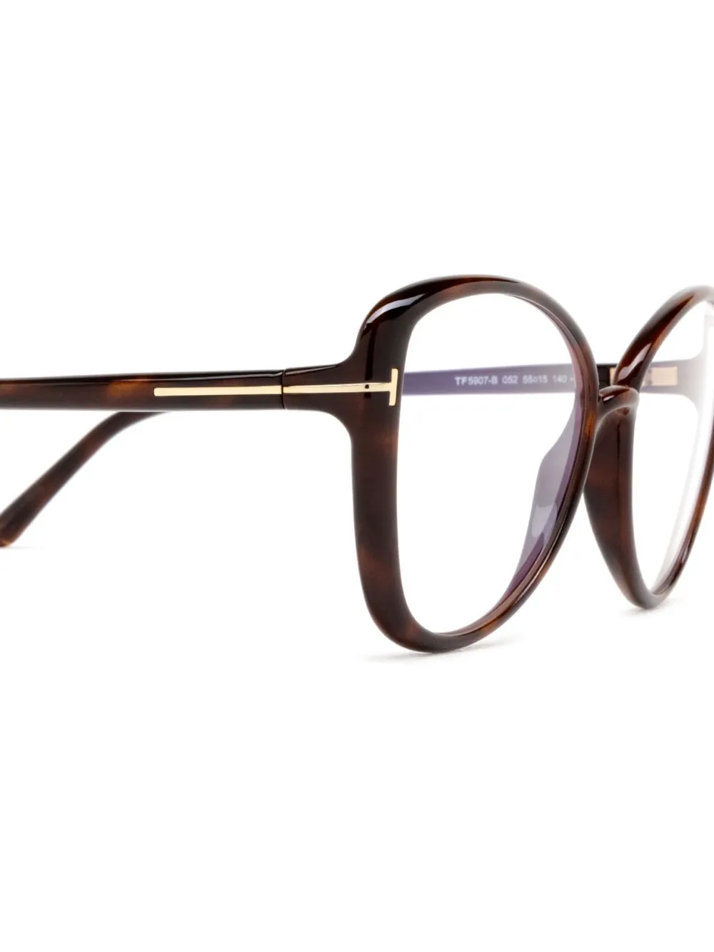 Tom Ford Cat-eye Glasses In Black