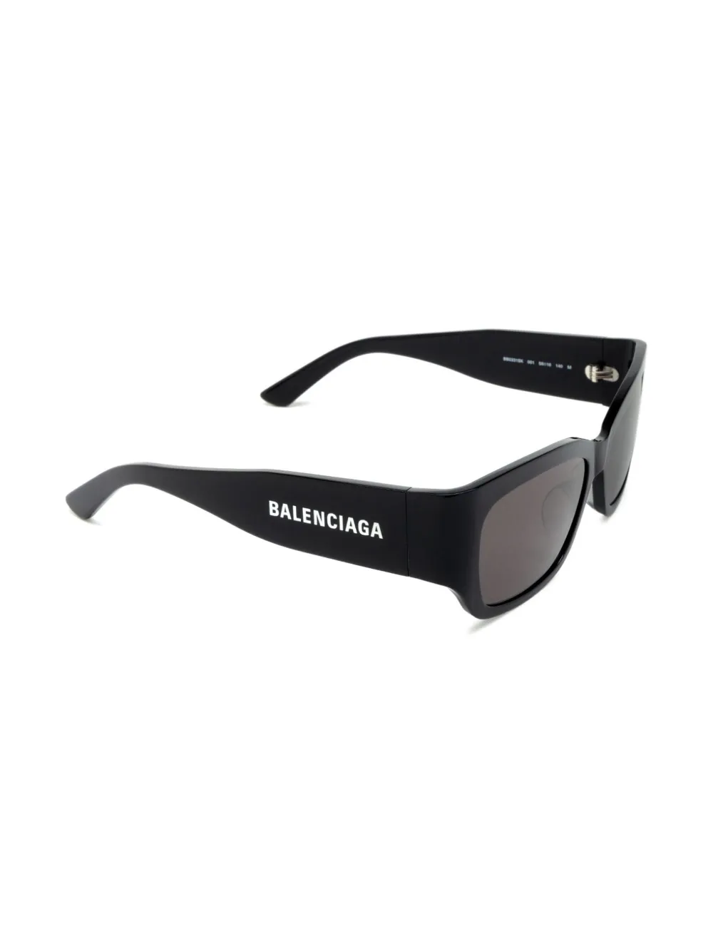 Balenciaga Eyewear Zonnebril met vierkant montuur Zwart