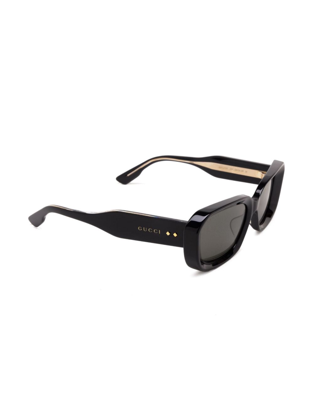 Gucci Eyewear Zonnebril met logoprint - Zwart