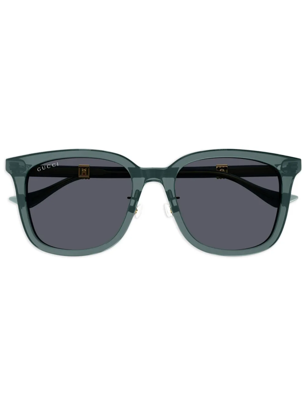 Gucci Eyewear square frame sunglasses | Green | Image 1