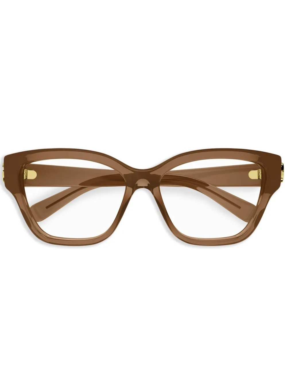 cat-eye frame glasses