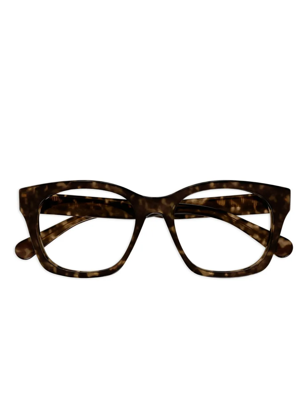 Chloé Ch0244o Tortoiseshell Square Frames In Brown
