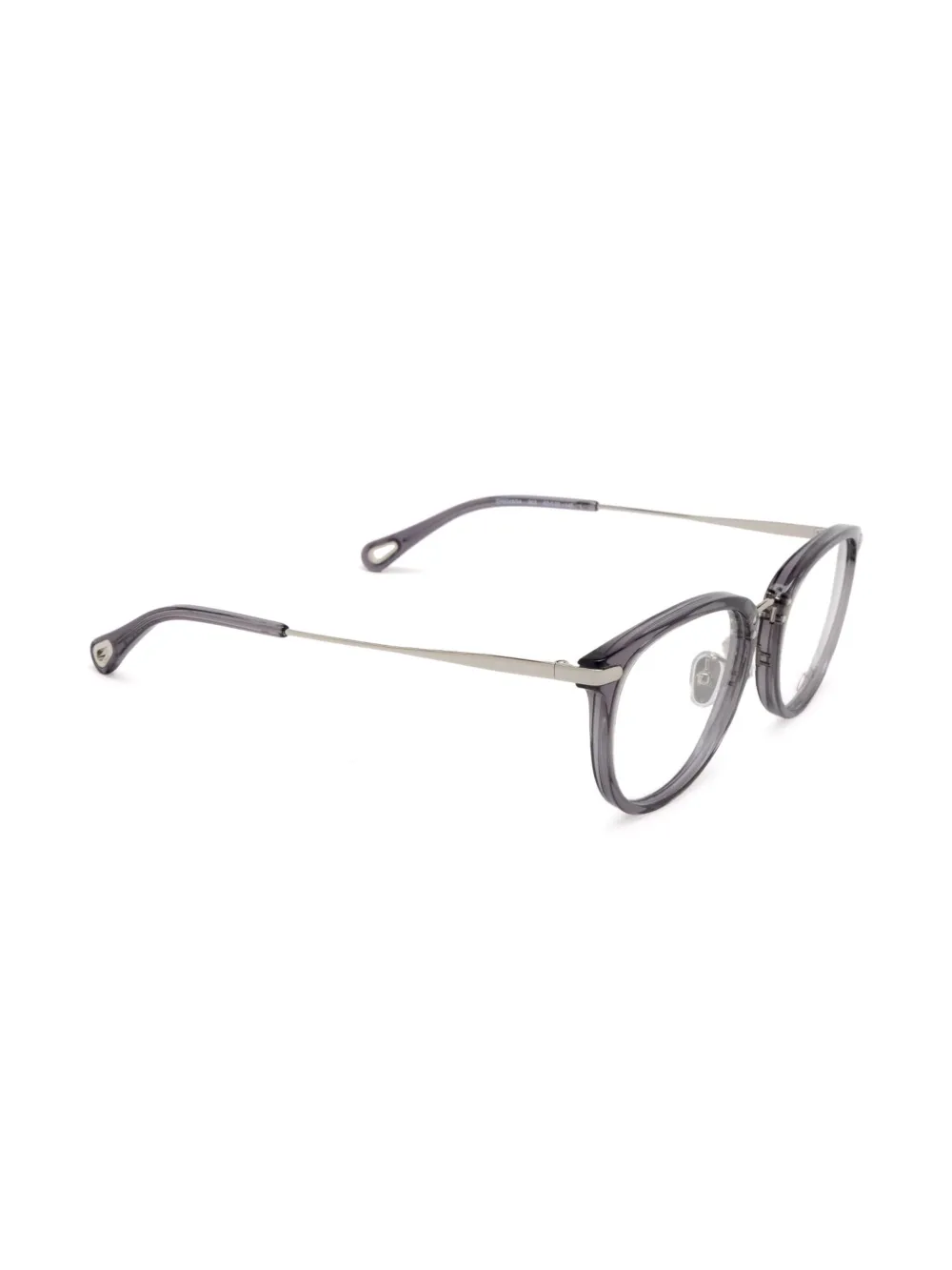 Chloé Eyewear Bril met ovaal montuur - Grijs