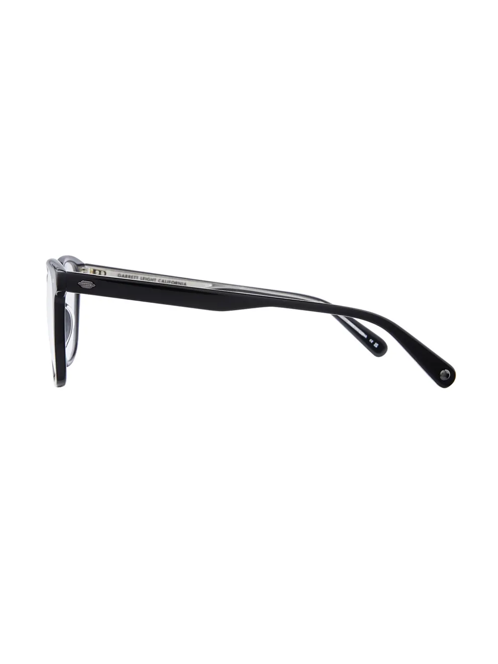 Garrett Leight Alder bril Zwart