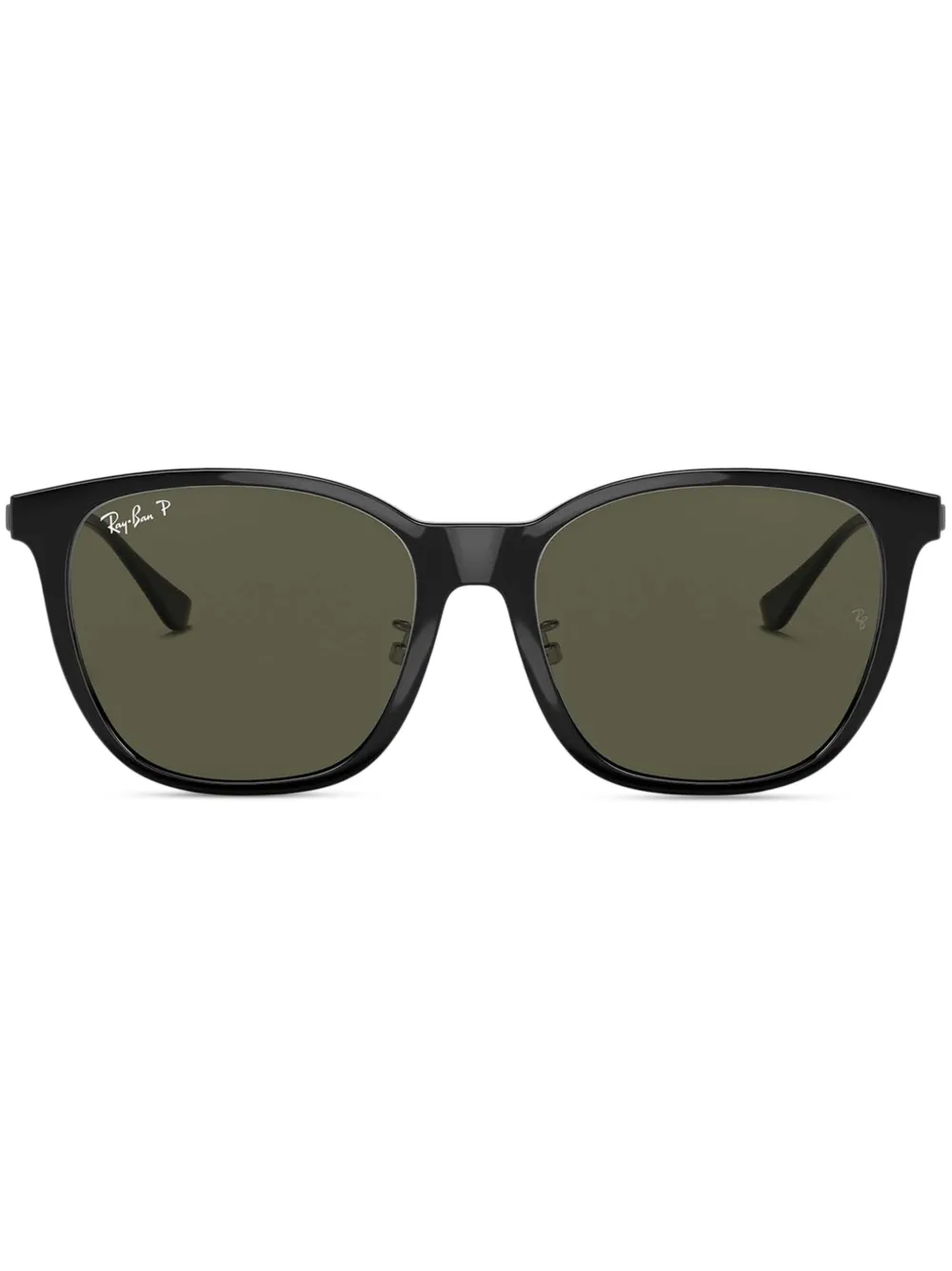 Ray-Ban Zonnebril met vierkant montuur Zwart