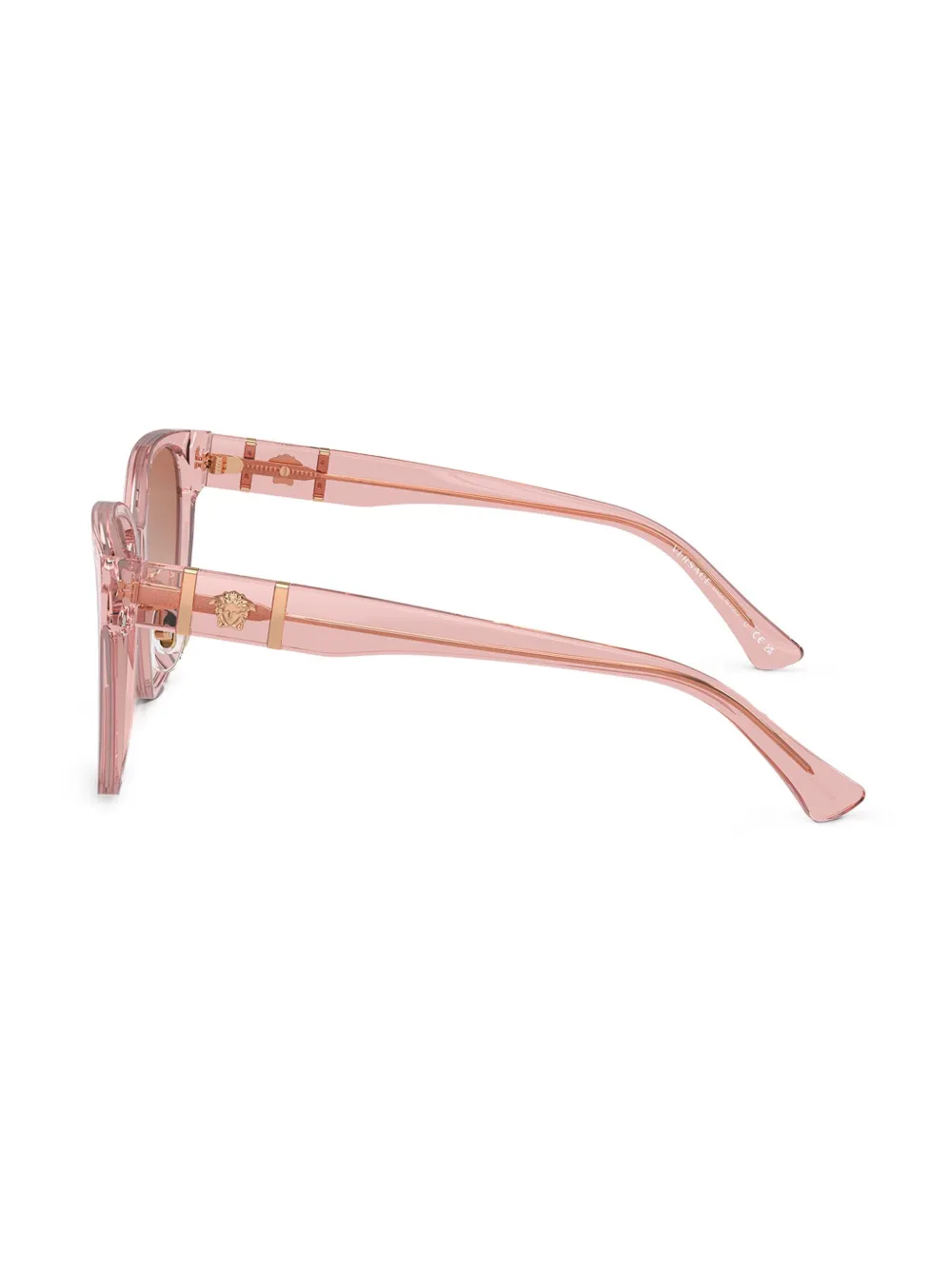 Versace Eyewear Zonnebril met cat-eye montuur Roze
