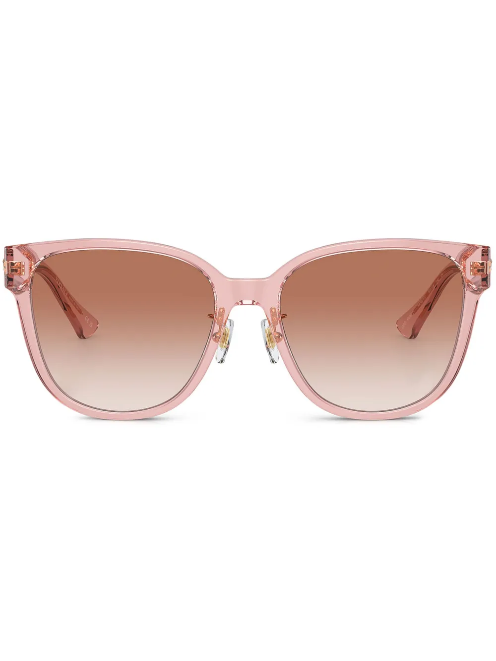 Versace Eyewear Zonnebril met cat-eye montuur Roze