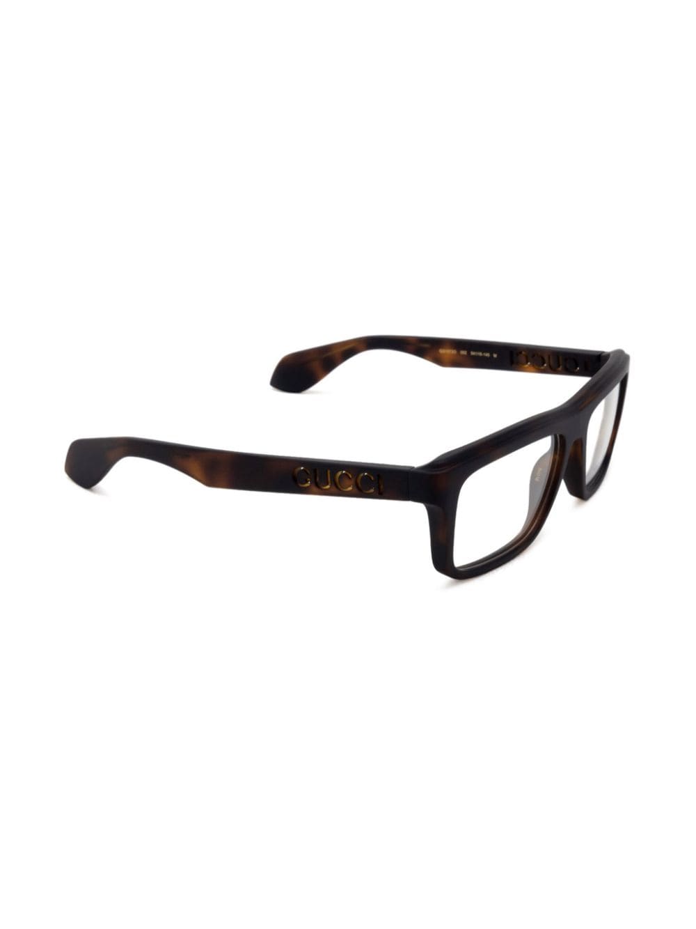 Gucci Eyewear GG1572O rectangle-frame glasses - Bruin