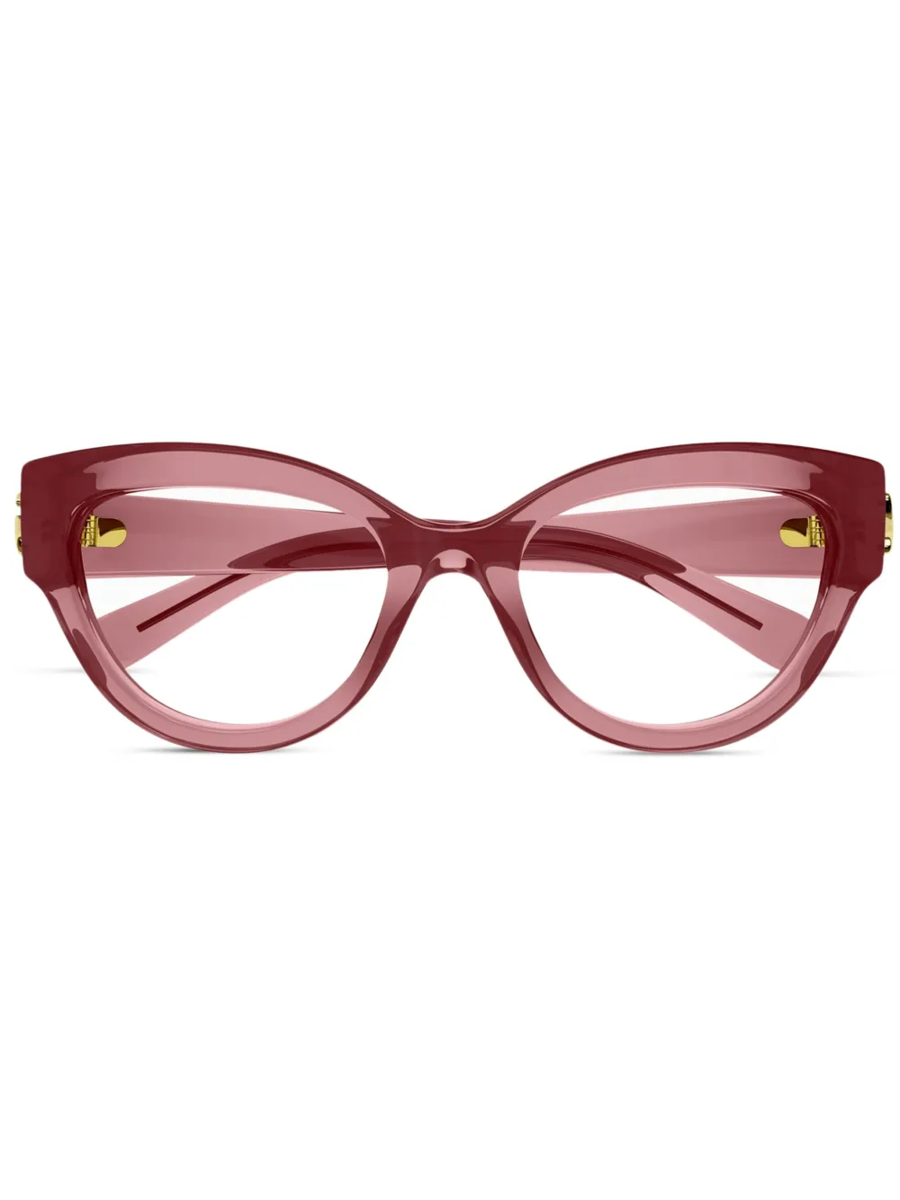 Gucci Cat-eye Glasses In Red