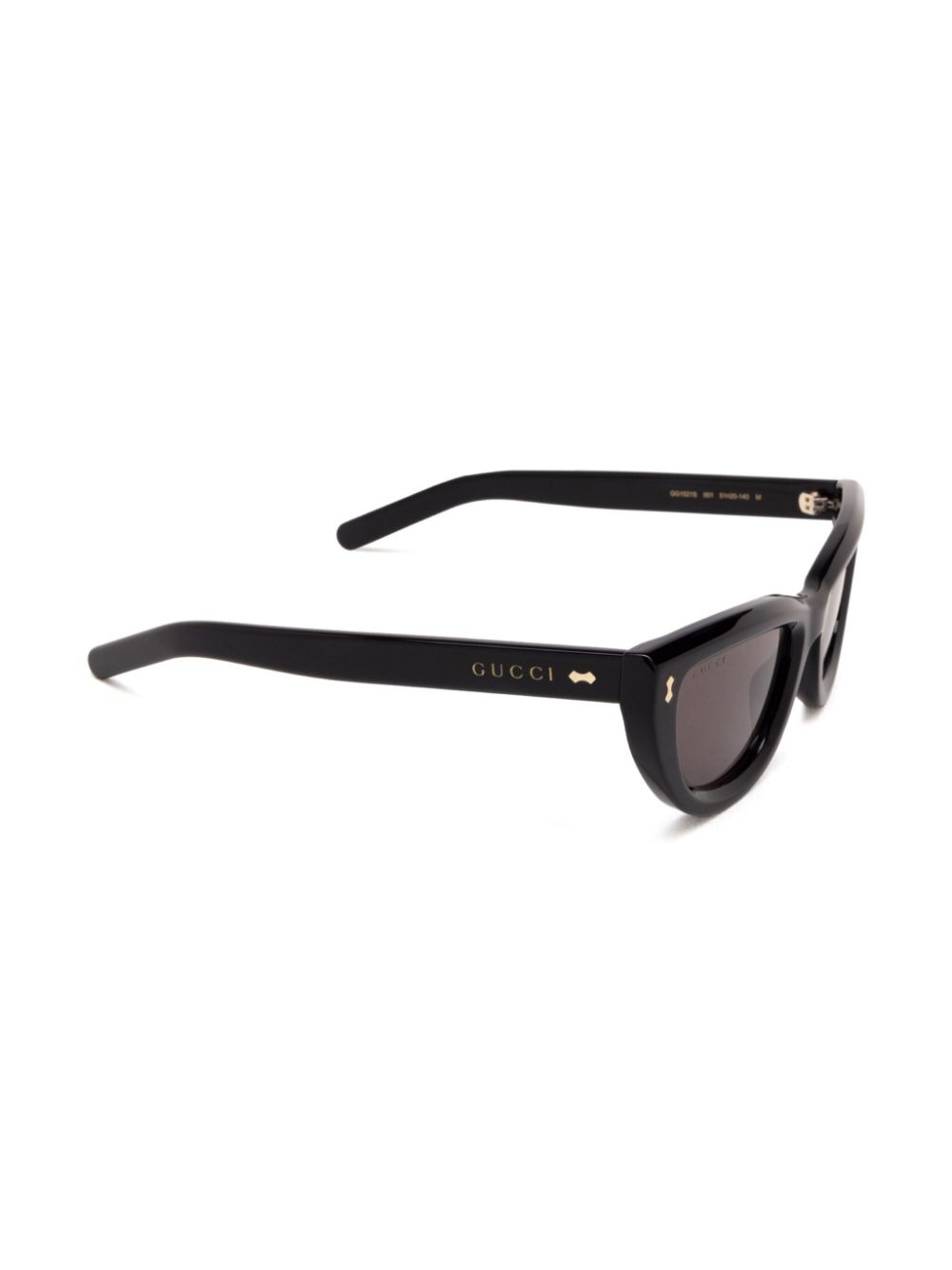 Gucci Eyewear Zonnebril met logoprint - Zwart