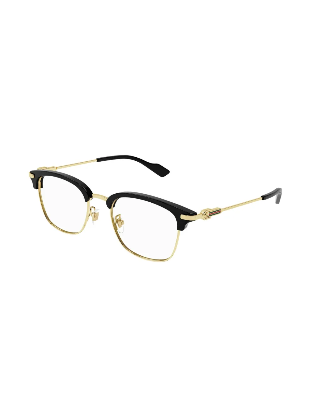 Gucci Eyewear Bril met vierkant montuur - Goud